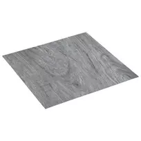 Grindų lentos 55 pcs Šviesiai pilka 5,11 m² PVC
