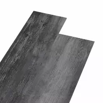 Savaime besiūlių grindų lenta 32 pcs Blizgi pilka 4,46 m² PVC