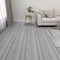 Grindų lentos 5,11 m² 55 pcs PVC Dryžiai