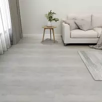 Grindų lentos 5,11 m² 55 pcs PVC Pilka ir Šviesiai Pilka