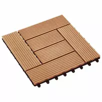 Terasinė Plytelė 11 pcs Tikmedis 30 x 30 cm MPK