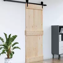 Duris NARVIK Natūrali 95 x 210 cm Kietos pušies medžio durys