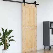 Duris NARVIK Natūrali 85 x 210 cm Kietos pušies medžio durys