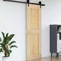 Duris NARVIK Natūrali 70 x 210 cm Kietos pušies medžio durys