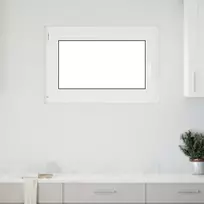 Požeminio lango RISOR 90 x 50 cm PVC ir stiklas Balta