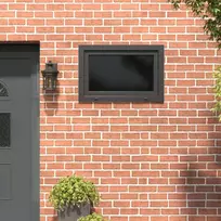Požeminio lango RISOR 90 x 50 cm PVC ir stiklas Antracito