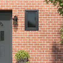 Požeminio lango RISOR 60 x 90 cm PVC ir stiklas Antracito