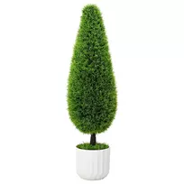 Dirbtinis Pušis Žalia 24 x 24 x 90 cm Plastmasė