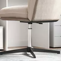 Biuro kėdės dujų cilindras Chromas 355-540 mm Geležis