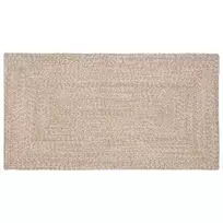 Zoninės kiliminės dangos Natūrali ir Balta 100 x 200 cm Džiutas