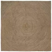 Zoninės kiliminės dangos Pilka 240 x 240 cm Džiutas