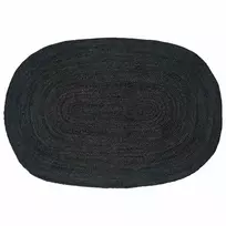 Zoninės kiliminės dangos Tamsiai pilka 122 x 183 cm Džiutas