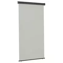 Šoninė balkono markizė, pilka, 125x250cm