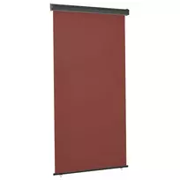 Šoninė balkono markizė, ruda, 125x250cm