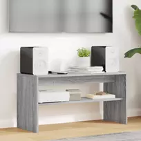 Televizoriaus spintelė Pilkas Sonoma 80 x 30 x 40 cm