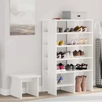 Batu skrynia su lentyna 2 pcs Balta Apdirbta mediena