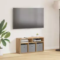 Žemas stalas su stalčių Amatininkų ąžuolas 72 x 22,5 x 38 cm