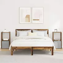 Naktinis staliukas 2 pcs Senas medis 35 x 32 x 68,5 cm