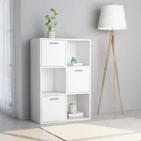 Spintelė daiktams, balta, 60x29,5x90cm, apdirbta mediena