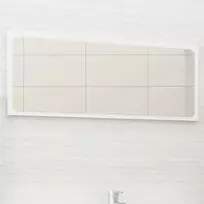 Vonios kambario veidrodis, baltos spalvos, 90x1,5x37cm, MDP