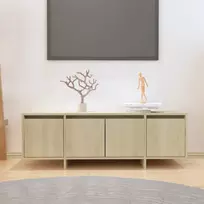 Televizoriaus spintelė, ąžuolo, 120x30x40,5cm, apdirbta mediena