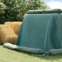 Silso dangtis Žalia 24 x 5 m HDPE
