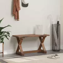 suoliukas Natūrali 85 x 35 x 46 cm Perdirbtos medienos masyvas