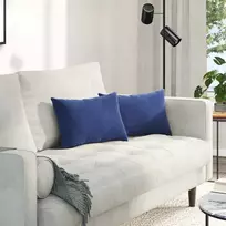 Sofa Pagalvės 2 pcs Policijos mėlyna 50 x 30 cm