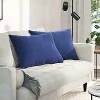 Sofa Pagalvės 2 pcs Policijos mėlyna 70 x 50 cm