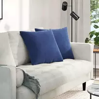 Sofa Pagalvės 2 pcs Policijos mėlyna 50 x 50 cm