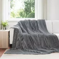 Mesti antklodės 6 pcs Tamsiai pilka 240 x 220 cm Flysas