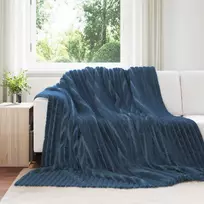 Mesti antklodės 6 pcs Jūrinė mėlyna 270 x 240 cm Flysas