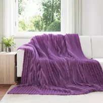 Mesti antklodės 6 pcs Violetinė 270 x 240 cm Flysas