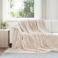 Mesti antklodės 6 pcs Smėlio 240 x 220 cm Flysas