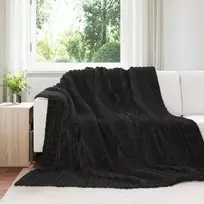 Mesti antklodės 6 pcs Juoda 270 x 240 cm Flysas
