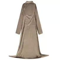 Antklodė-džemperis su gobtuvu Kupranugario F Flanelė