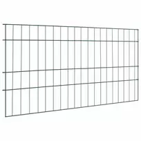 Tvenkinio tvoros rinkinys 5 pcs Žalia 100 x 50 cm Plienas