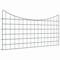 Tvenkinio tvoros rinkinys 5 pcs Žalia 100 x 50 cm Plienas