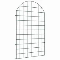 Tvenkinio tvoros rinkinys 8 pcs Žalia 50 x 80 cm Plienas