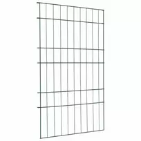 Tvenkinio tvoros rinkinys 8 pcs Žalia 50 x 80 cm Plienas