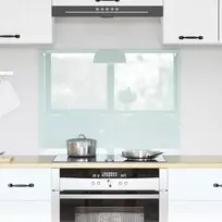 Virtuvės atbraila Pienas 80 x 60 cm grūdintas stiklas