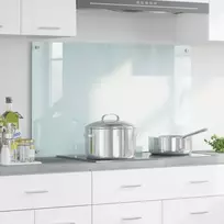 Virtuvės atbraila Pienas 100 x 60 cm grūdintas stiklas
