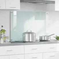 Virtuvės atbraila Pienas 90 x 60 cm grūdintas stiklas