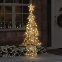 Kalėdų eglutė su 240 LED Šilta balta 181 cm PET