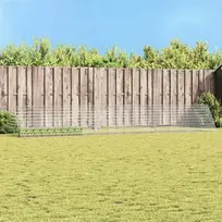 Triušių narvas Sidabro 650 x 100 x 85 cm Cinkuota plienas