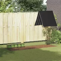 Triušių narvas Sidabro 300 x 100 x 210 cm Cinkuota plienas