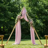 Vestuvinis Arklys Šviesiai rudas 202 x 95 x 254 cm
