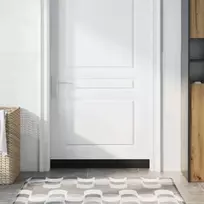 Sukabinamų durų šepetėlių sandarikliai 2 pcs Balta 100 cm