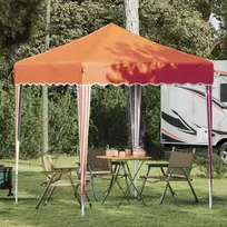 Pop-up šventinis palapinė 195 x 195 x 245 cm Oranžinė