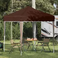 Pop-up šventinis palapinė 195 x 195 x 245 cm Ruda